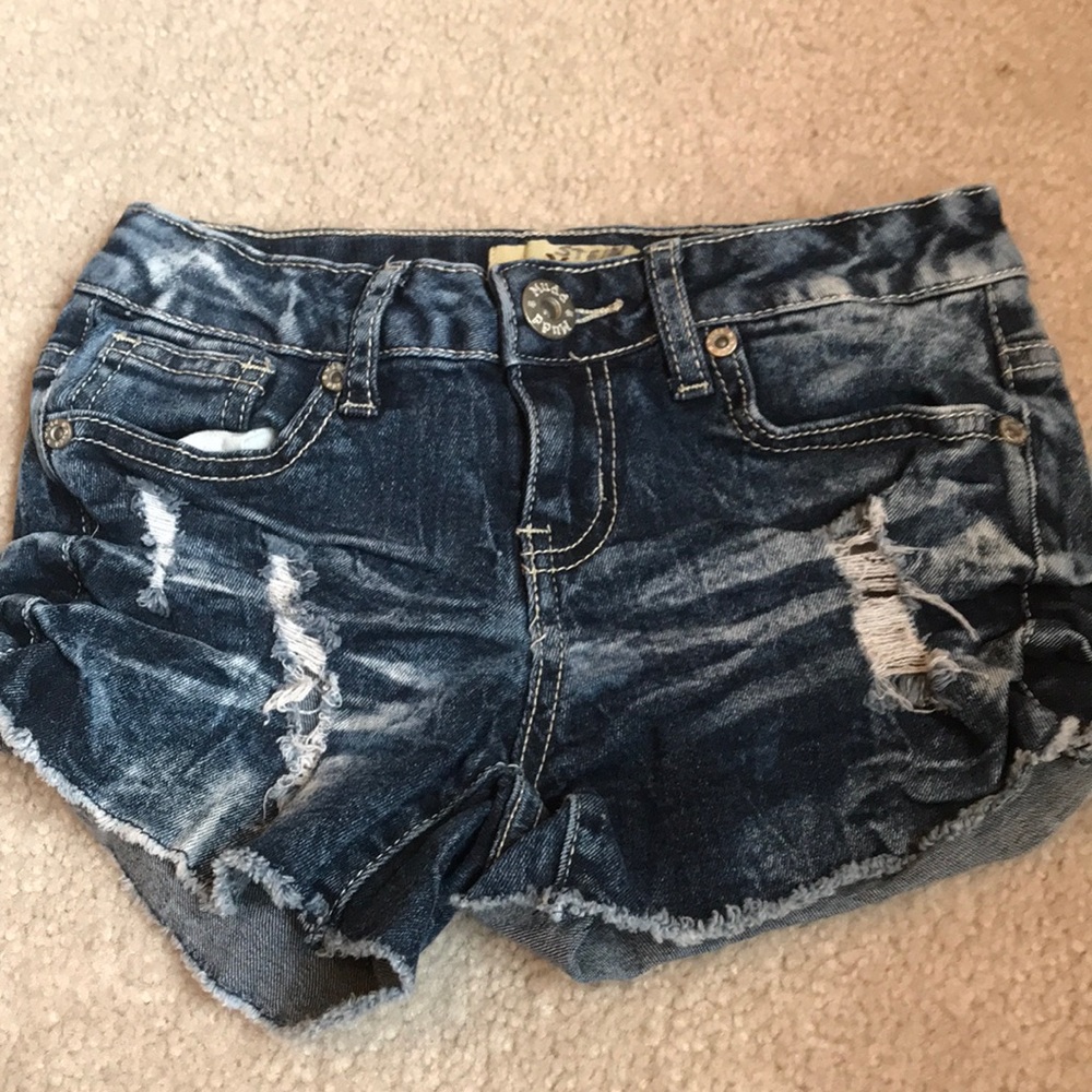 Girls jean short